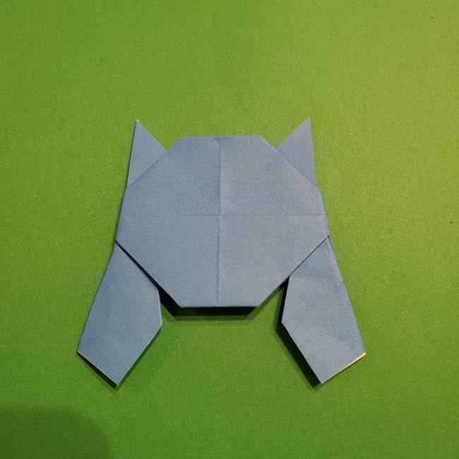 ポケモンの折り紙 リオルの折り方作り方(32)