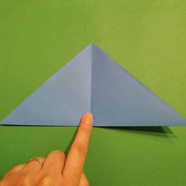 ポケモンの折り紙 リオルの折り方作り方(4)