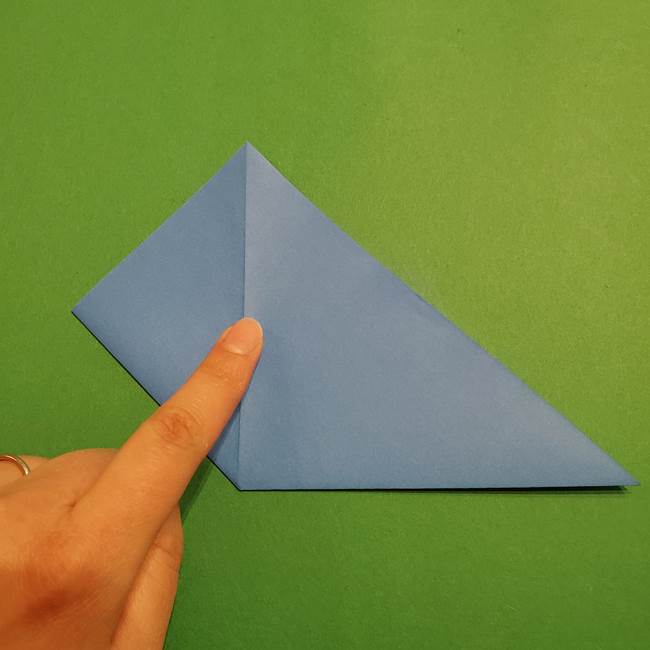 ポケモンの折り紙 リオルの折り方作り方(6)