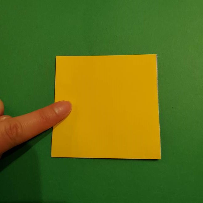 ミニオンの折り紙 折り方(平面)1(3)