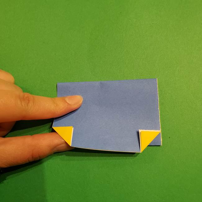 ミニオンの折り紙 折り方(平面)1(8)