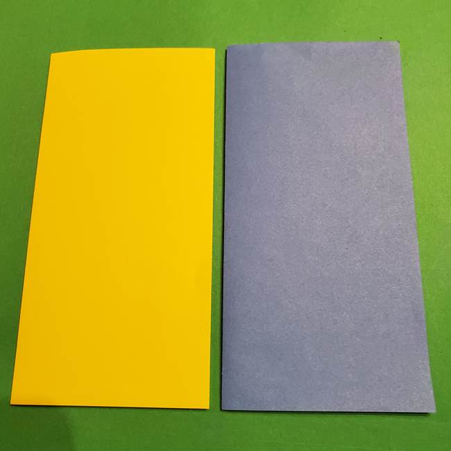 ミニオンの折り紙 折り方(平面)(2)