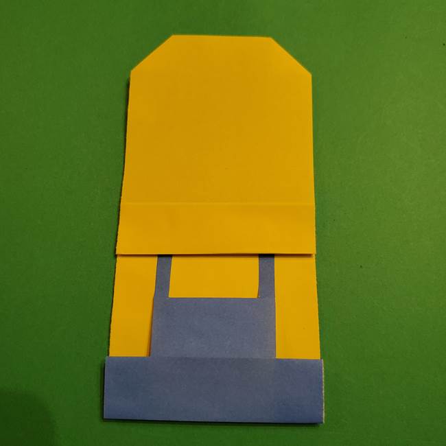 ミニオンの折り紙 折り方(平面)2(20)