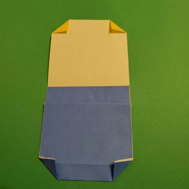 ミニオンの折り紙 折り方(平面)2(21)