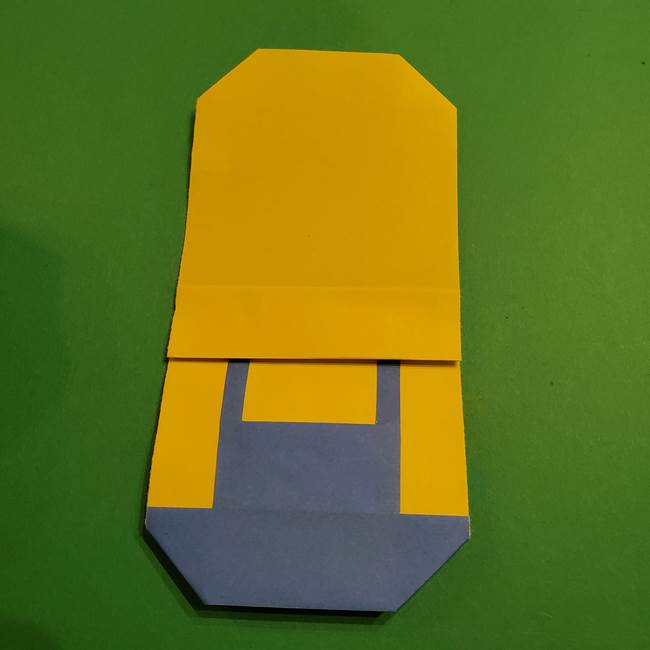 ミニオンの折り紙 折り方(平面)2(22)