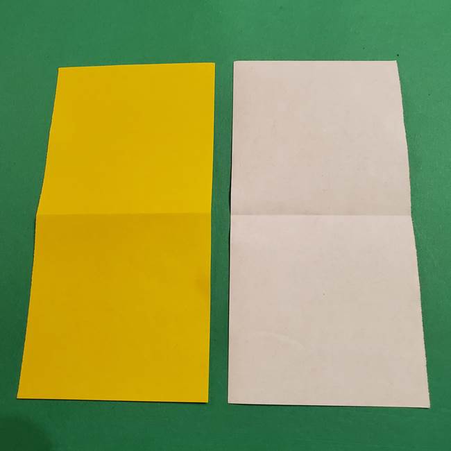 ミニオンの折り紙 折り方(平面)2(3)