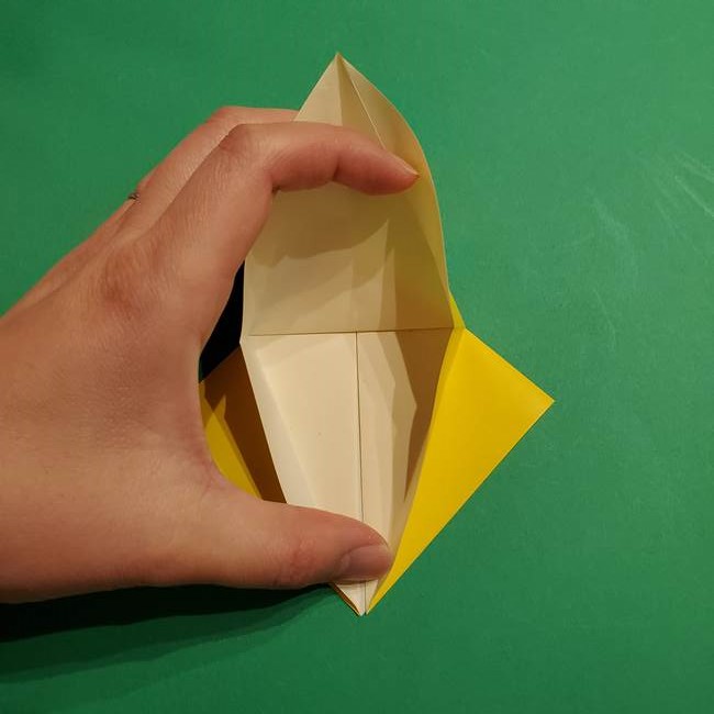 ミミッキュ 折り紙の折り方作り方1顔(14)