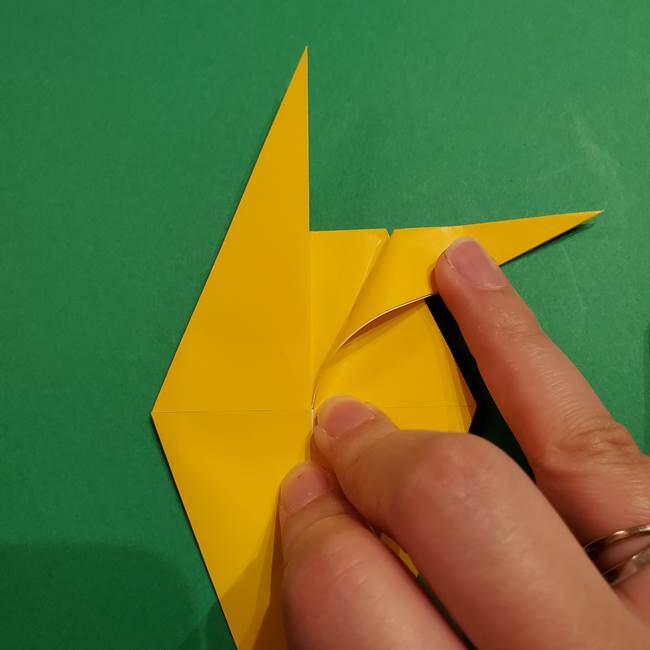 ミミッキュ 折り紙の折り方作り方1顔(25)