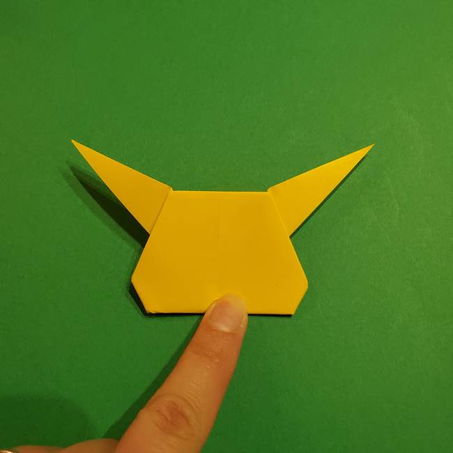 ミミッキュ 折り紙の折り方作り方1顔(32)