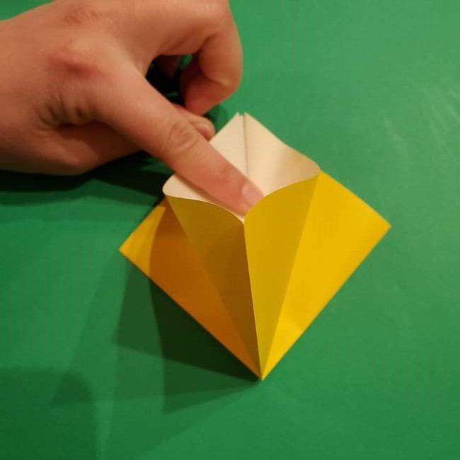 ミミッキュ 折り紙の折り方作り方1顔(8)