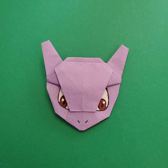 ミュウツーの折り紙の作り方・折り方は簡単⁈人気のポケモンキャラクター