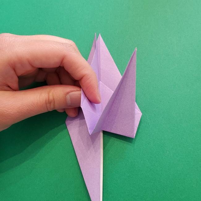 ミュウツーの折り紙の折り方作り方(23)