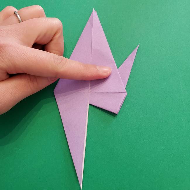 ミュウツーの折り紙の折り方作り方(24)