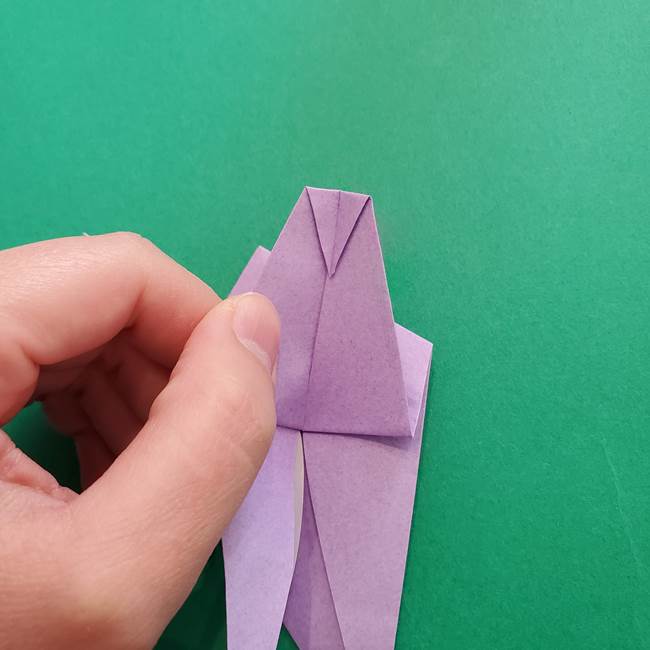 ミュウツーの折り紙の折り方作り方(29)