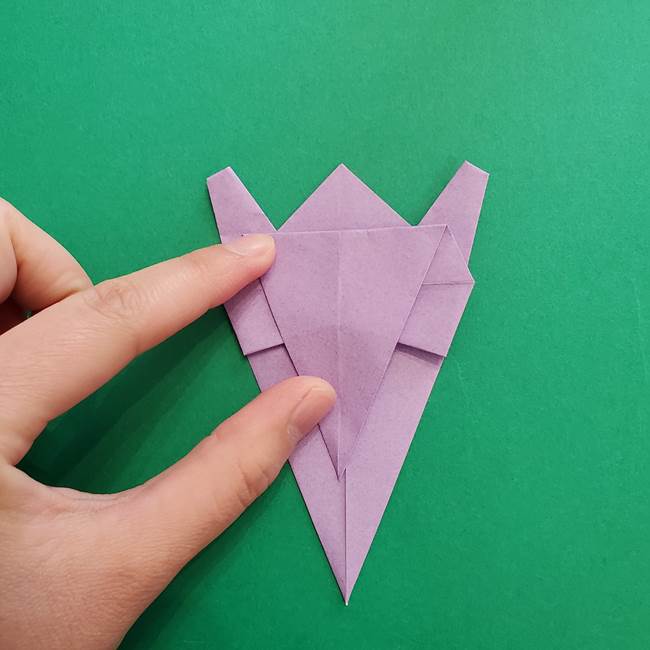 ミュウツーの折り紙の折り方作り方(33)