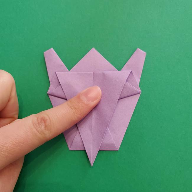 ミュウツーの折り紙の折り方作り方(36)