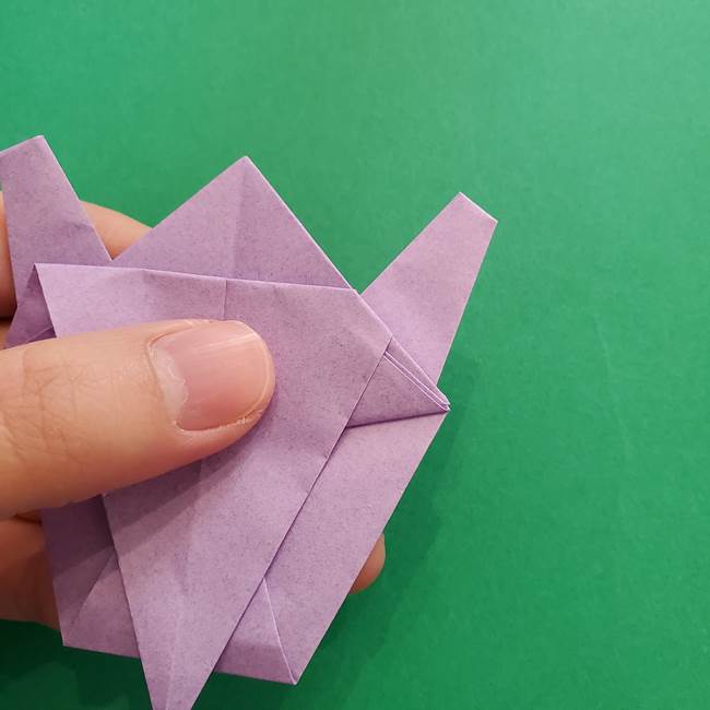 ミュウツーの折り紙の折り方作り方(38)