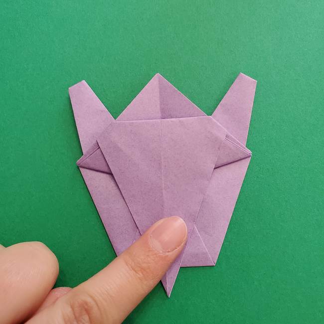 ミュウツーの折り紙の折り方作り方(39)