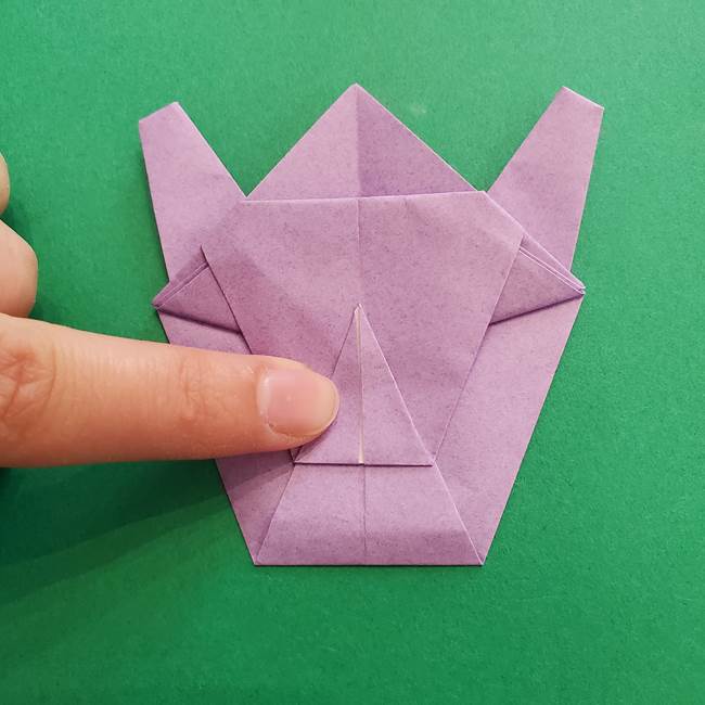 ミュウツーの折り紙の折り方作り方(40)
