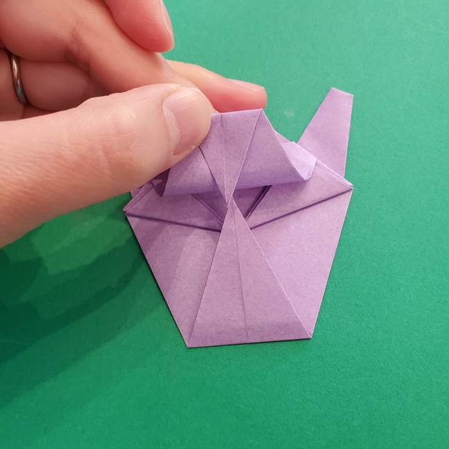 ミュウツーの折り紙の折り方作り方(41)