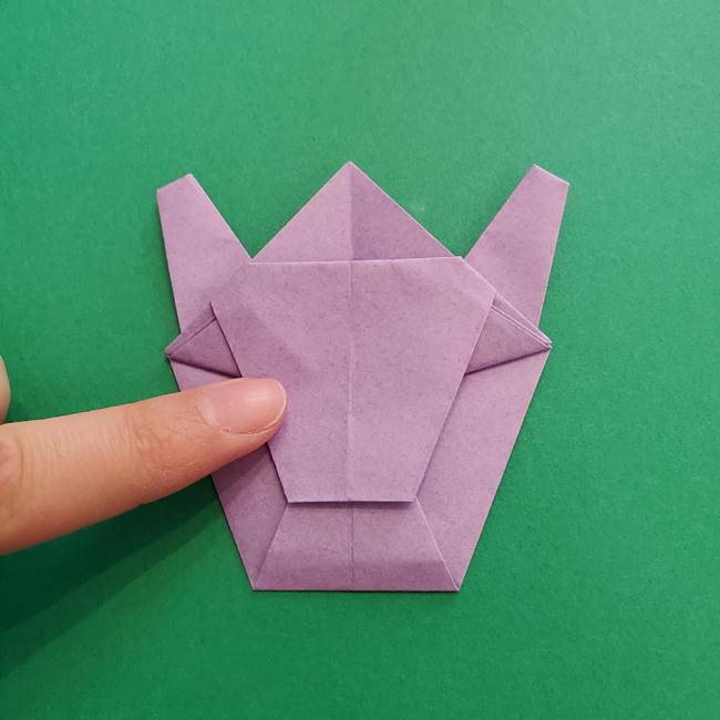 ミュウツーの折り紙の折り方作り方(42)