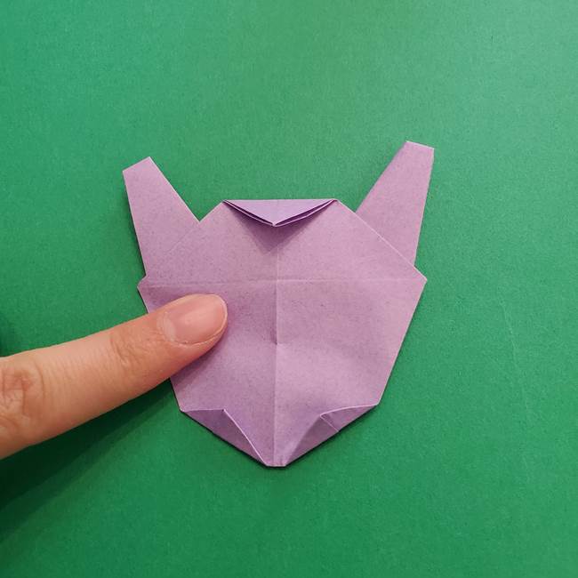 ミュウツーの折り紙の折り方作り方(45)