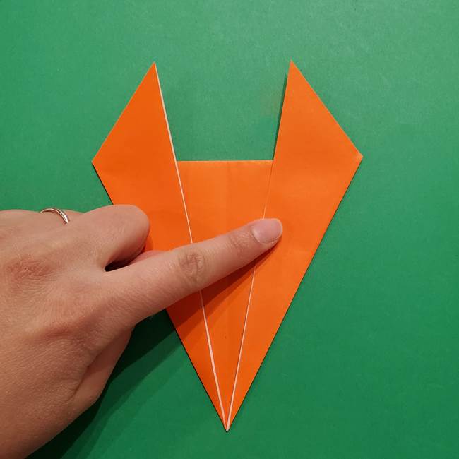 リザードンの折り紙の簡単な折り方・作り方(6)