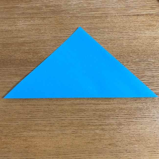 折り紙 ケロマツの簡単な折り方作り方 (1)
