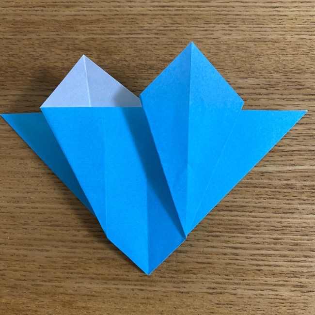 折り紙 ケロマツの簡単な折り方作り方 (21)