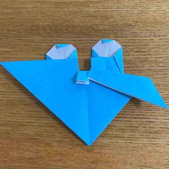 折り紙 ケロマツの簡単な折り方作り方 (28)