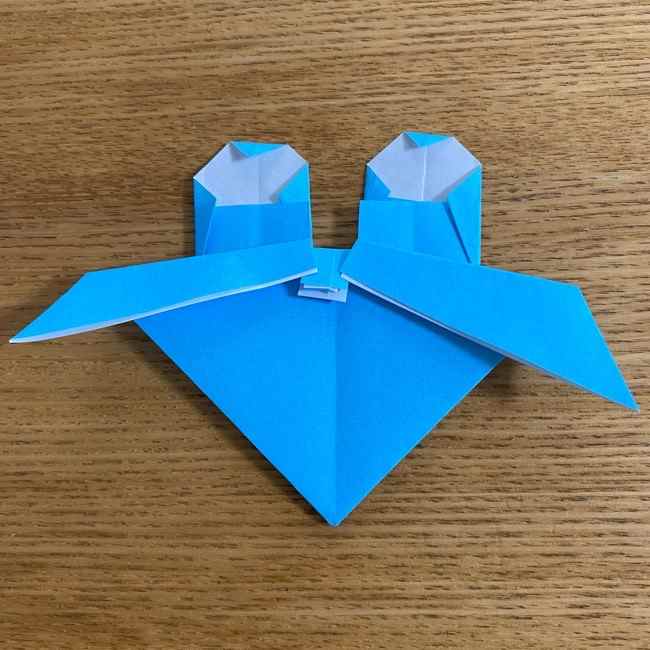 折り紙 ケロマツの簡単な折り方作り方 (29)
