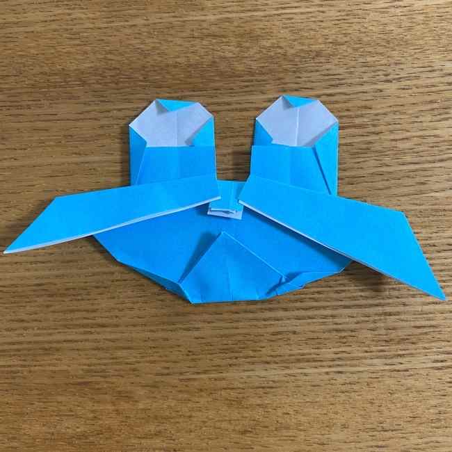 折り紙 ケロマツの簡単な折り方作り方 (31)