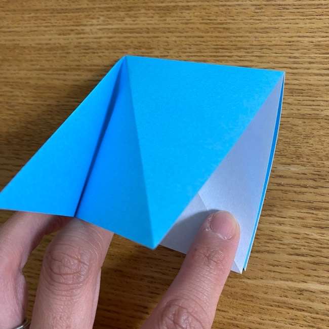 折り紙 ケロマツの簡単な折り方作り方 (7)