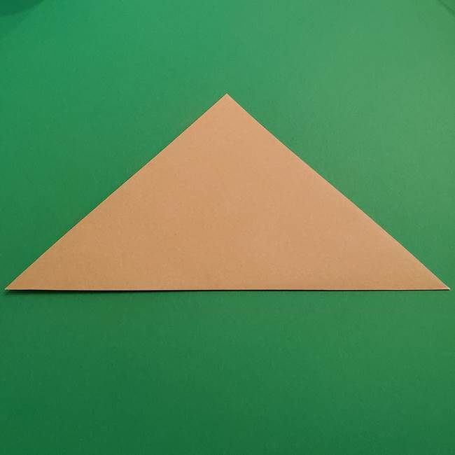 折り紙 ソフトクリーム&コーンの簡単な折り方(2)