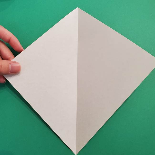 折り紙 ソフトクリーム&コーンの簡単な折り方(3)