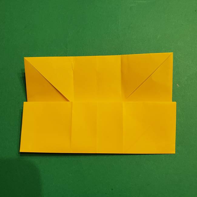 折り紙 ミニオンの立体的な箱＊折り方作り方(12)