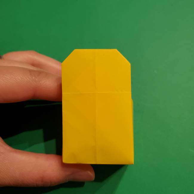 折り紙 ミニオンの立体的な箱＊折り方作り方(21)