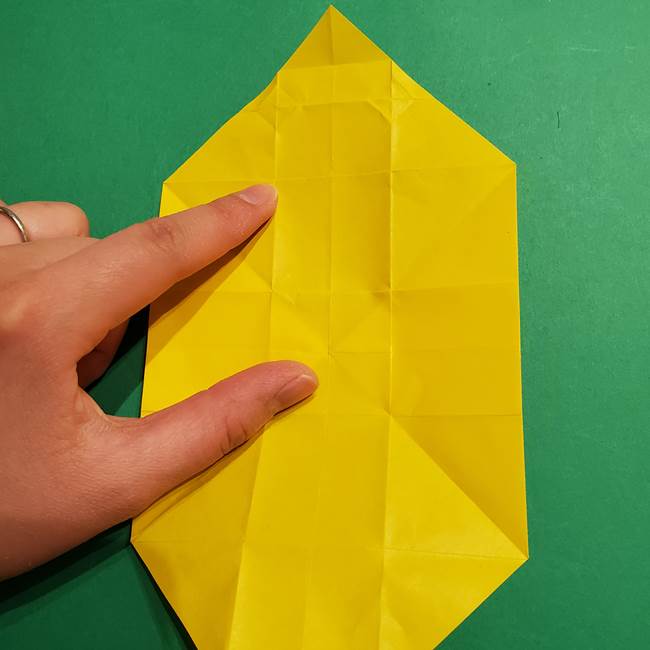 折り紙 ミニオンの立体的な箱＊折り方作り方(22)