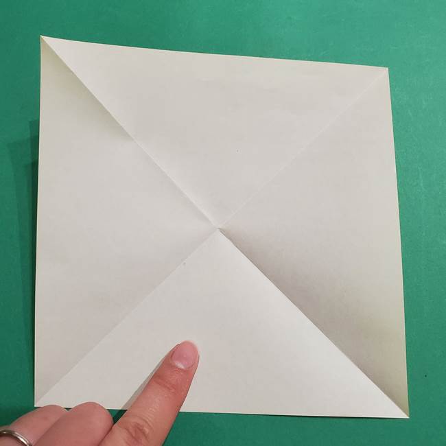折り紙 ミニオンの立体的な箱＊折り方作り方(4)