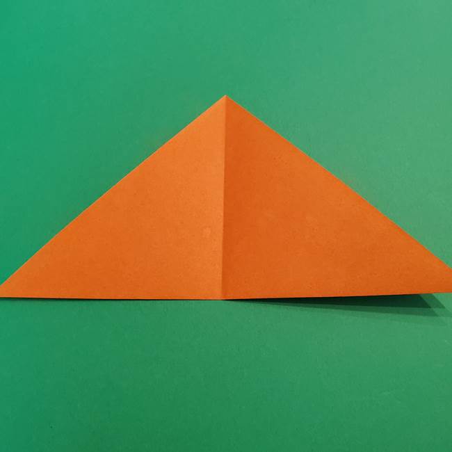 折り紙のアイスクリームコーン 立体的な折り方作り方1(4)