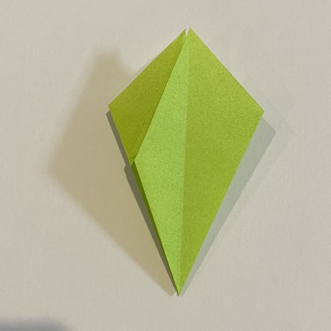 折り紙のカエル 膨らませる折り方(少し難しいので上級者向け) (15)