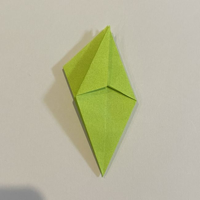 折り紙のカエル 膨らませる折り方(少し難しいので上級者向け) (17)