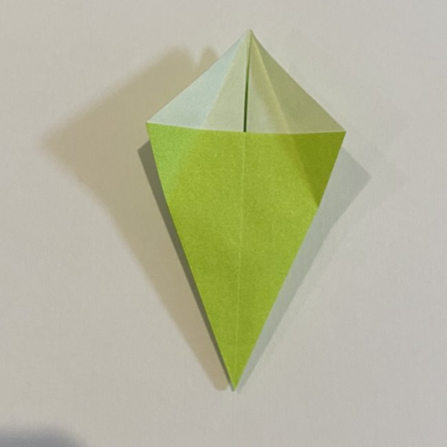 折り紙のカエル 膨らませる折り方(少し難しいので上級者向け) (22)