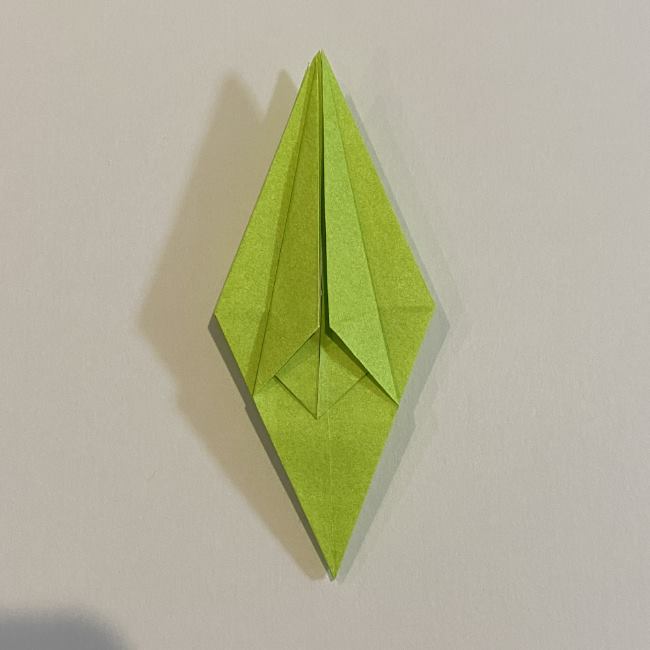 折り紙のカエル 膨らませる折り方(少し難しいので上級者向け) (25)