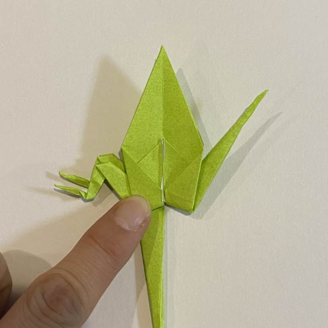 折り紙のカエル 膨らませる折り方(少し難しいので上級者向け) (37)