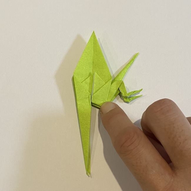 折り紙のカエル 膨らませる折り方(少し難しいので上級者向け) (38)