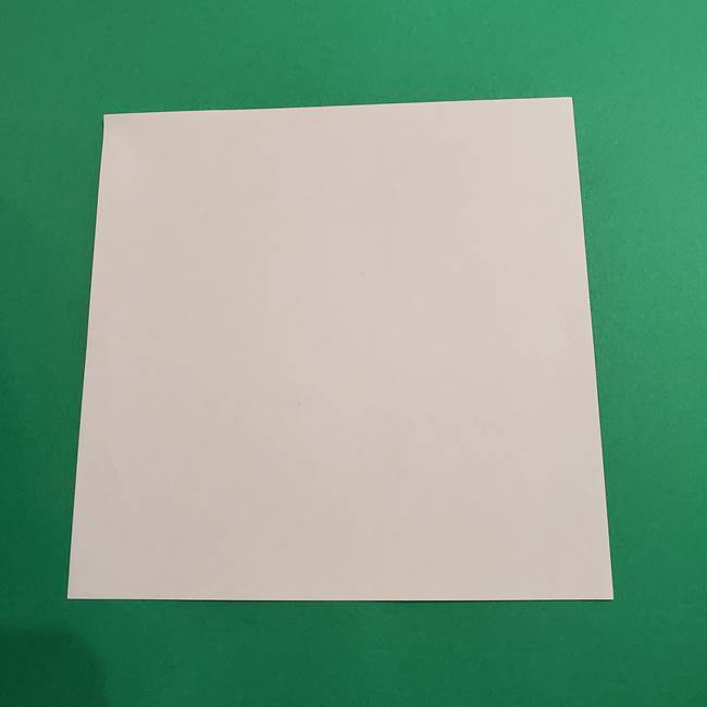 折り紙のソフトクリーム(立体)の折り方作り方(1)