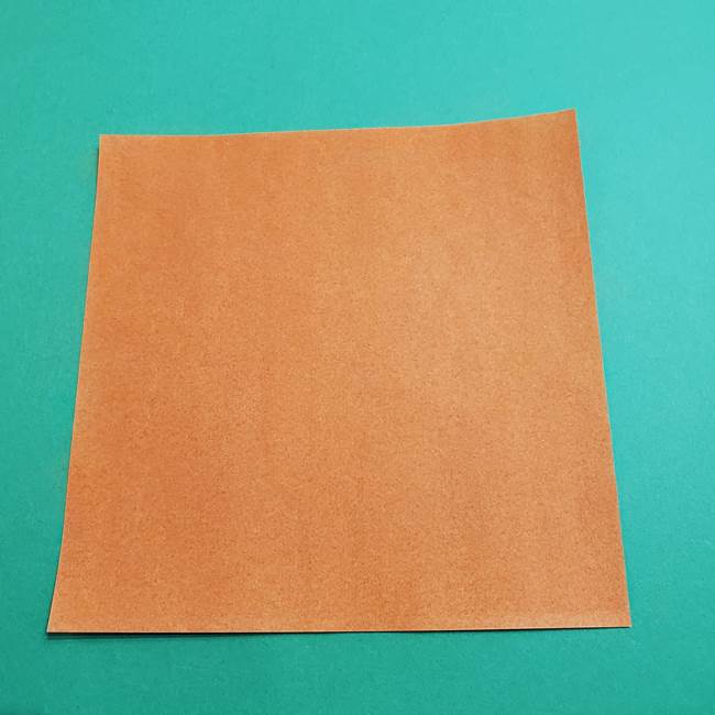 折り紙のソフトクリーム(立体)の折り方作り方コーン(1)