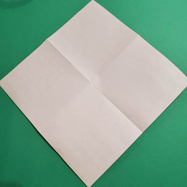 折り紙のソフトクリーム(立体)の折り方作り方コーン(4)