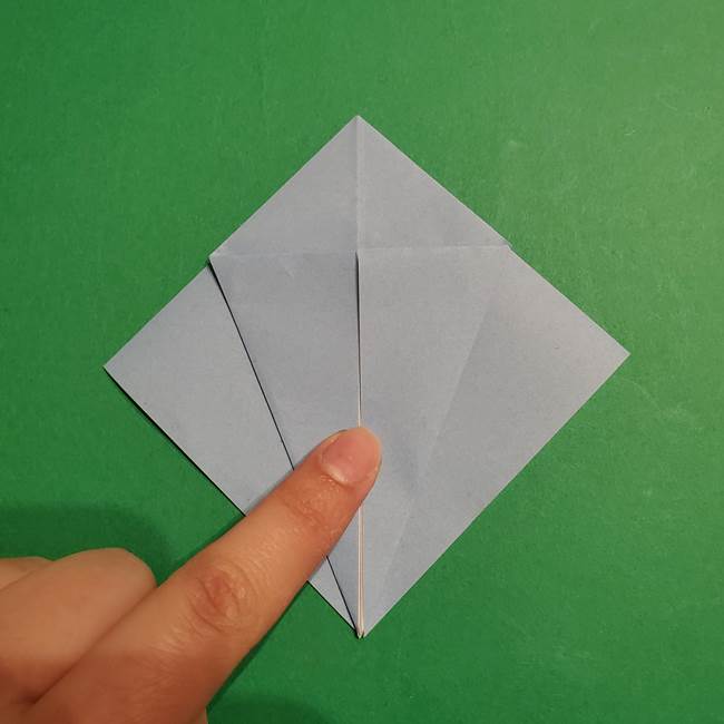 折り紙のポケモン カメックスの折り方作り方(11)